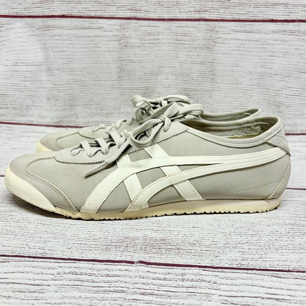 Onitsuka Tiger Mexico 66 Men's Sneakers Gray White US 8 EU 41.5 Model 1183B348